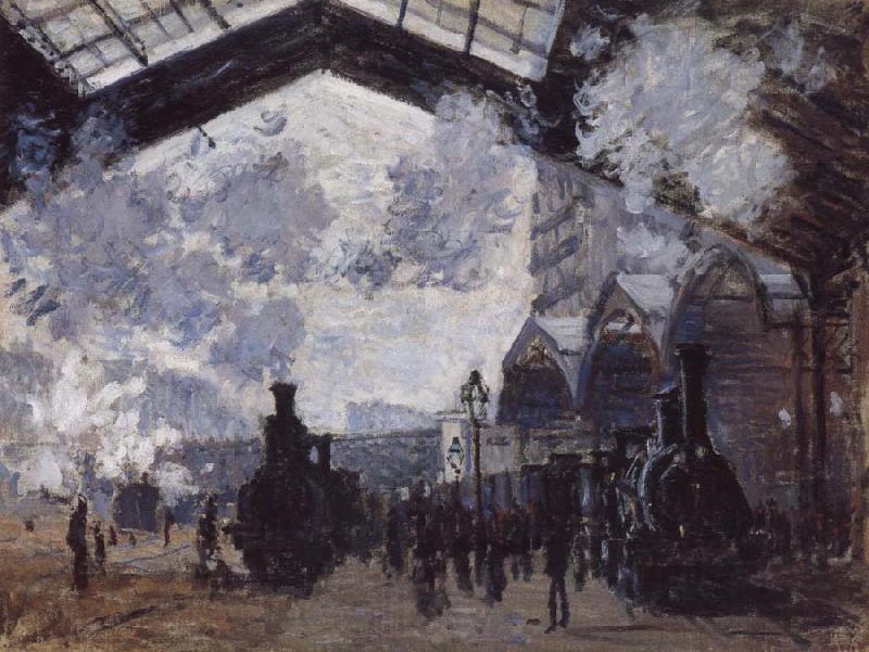 Claude Monet The Gare St Lazare